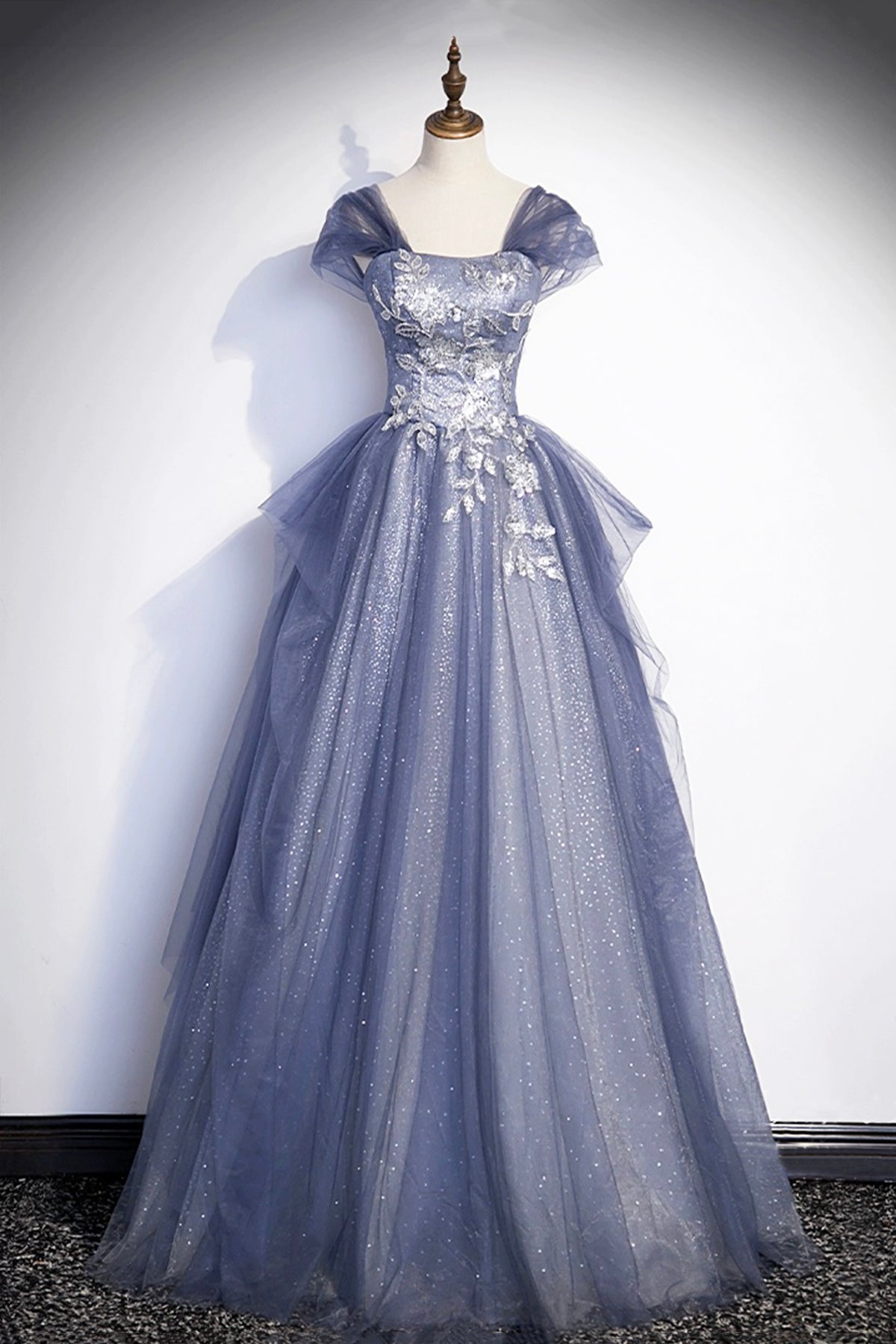Ball Gown Sparkly Tulle Sequins Sweetheart Evening Party Dress Princess Dress