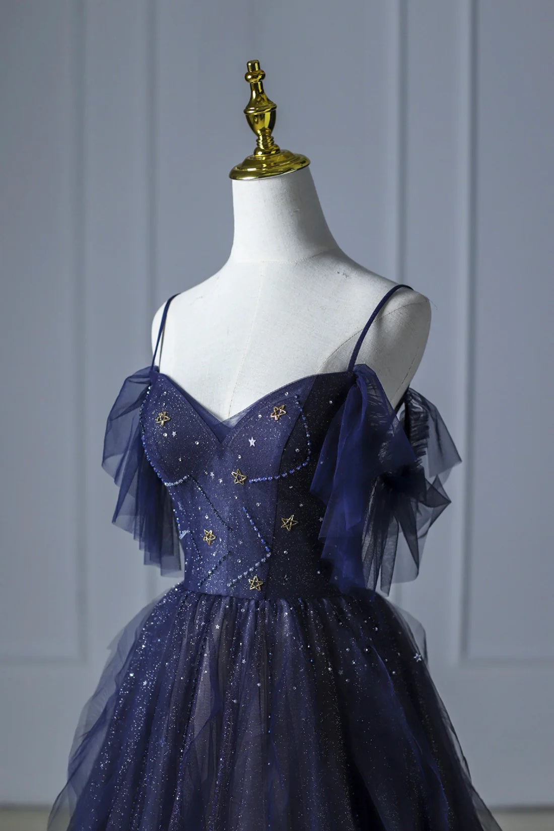 off shoulder midnight tulle prom dress Black Off Shoulder Tulle Prom Dress Sweetheart Evening Gown Party